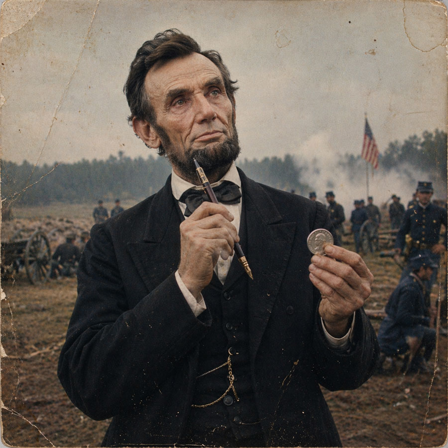president abraham lincoln taxes civil war