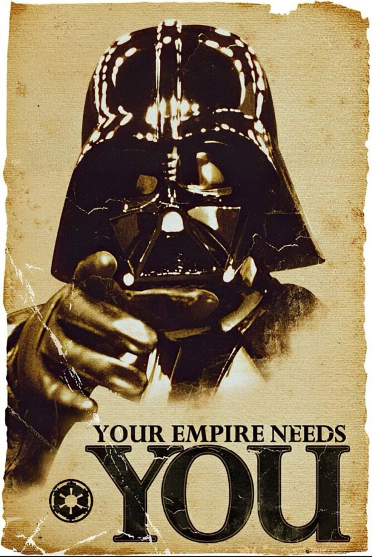 darth vader i want you