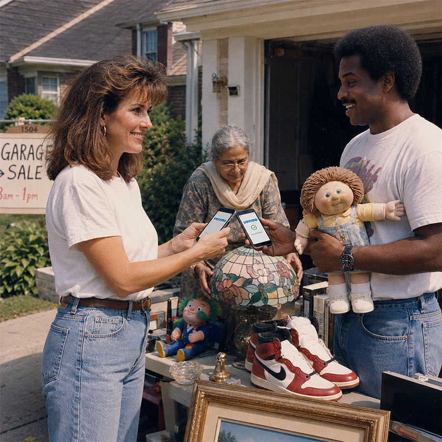 garage sale venmo payment taxes