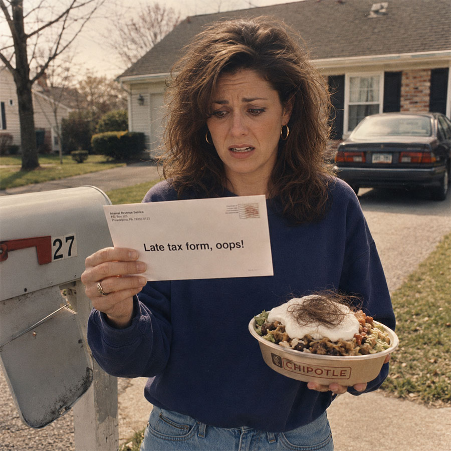 late tax form arrival in mail