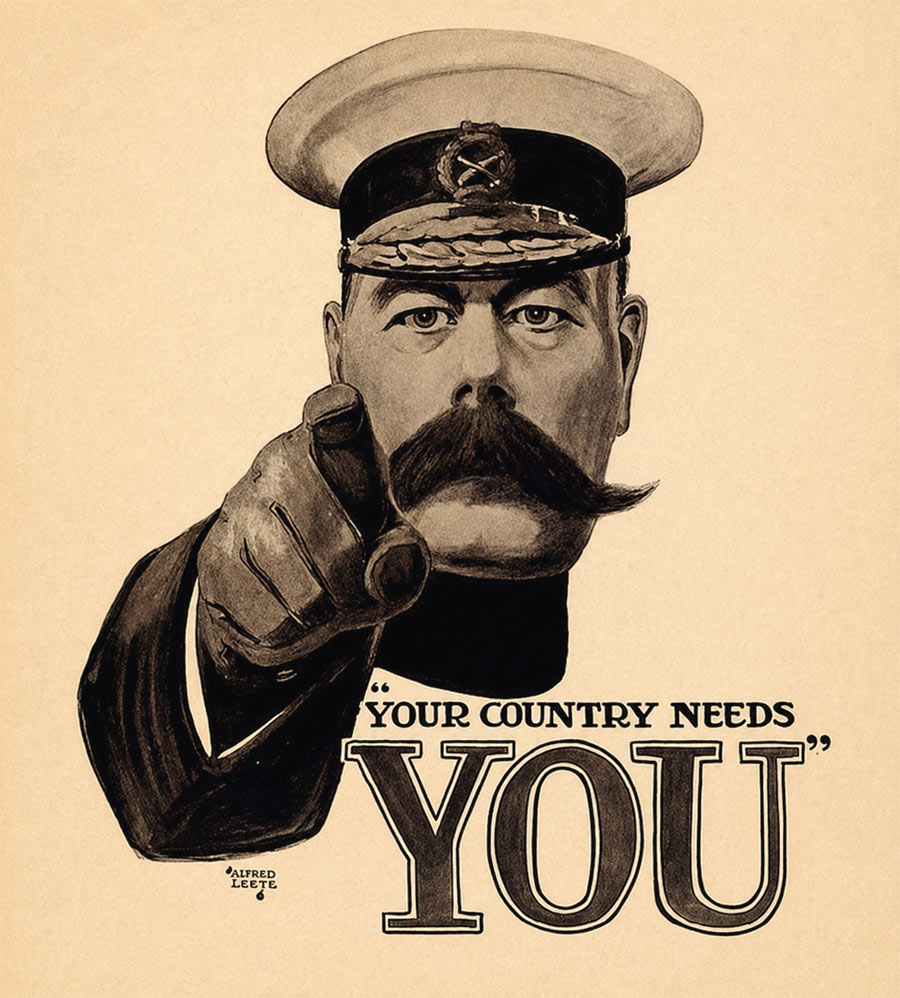 lord kitchener country needs you