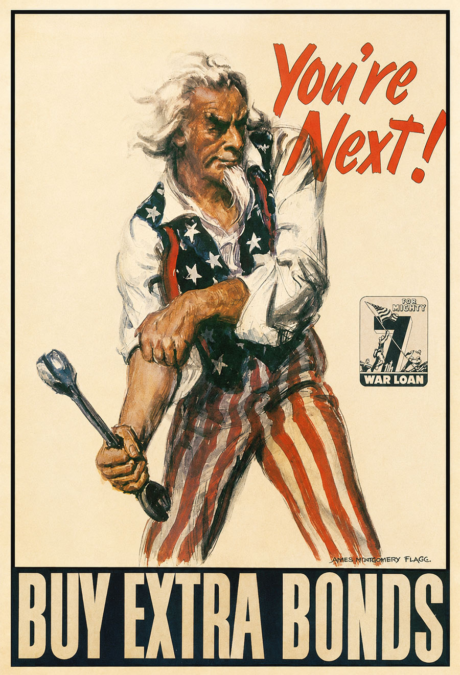 uncle sam poster war bonds wwii