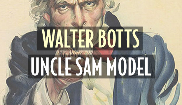 walter botts uncle sam model